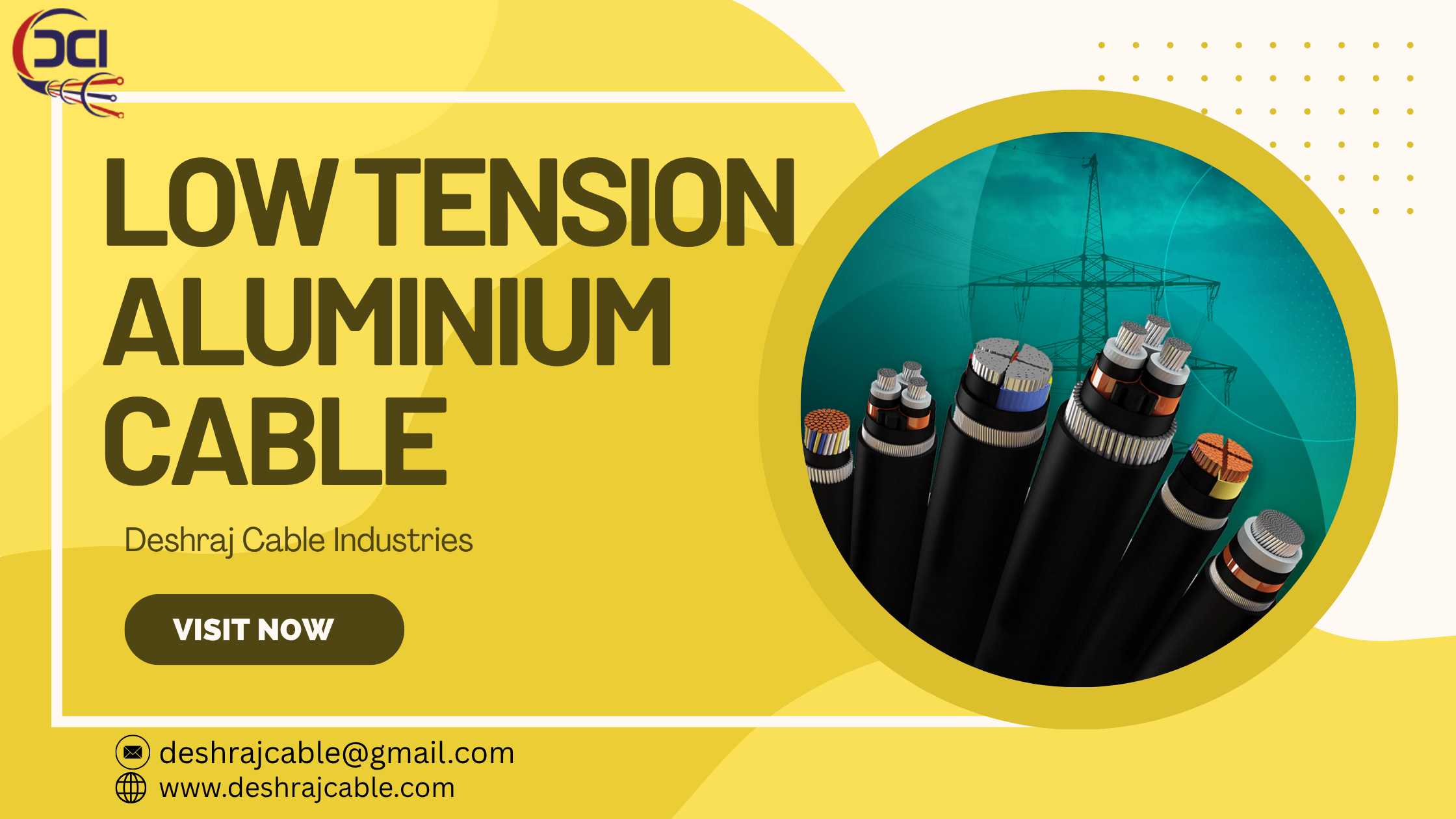 Low Tension Aluminum Cable