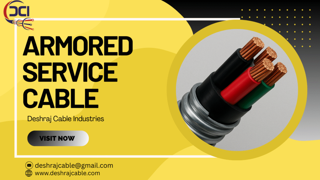 armored service cable